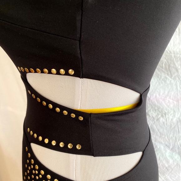 Bebe side cut-out embellished dress SIZE XS - Picture 3 of 8